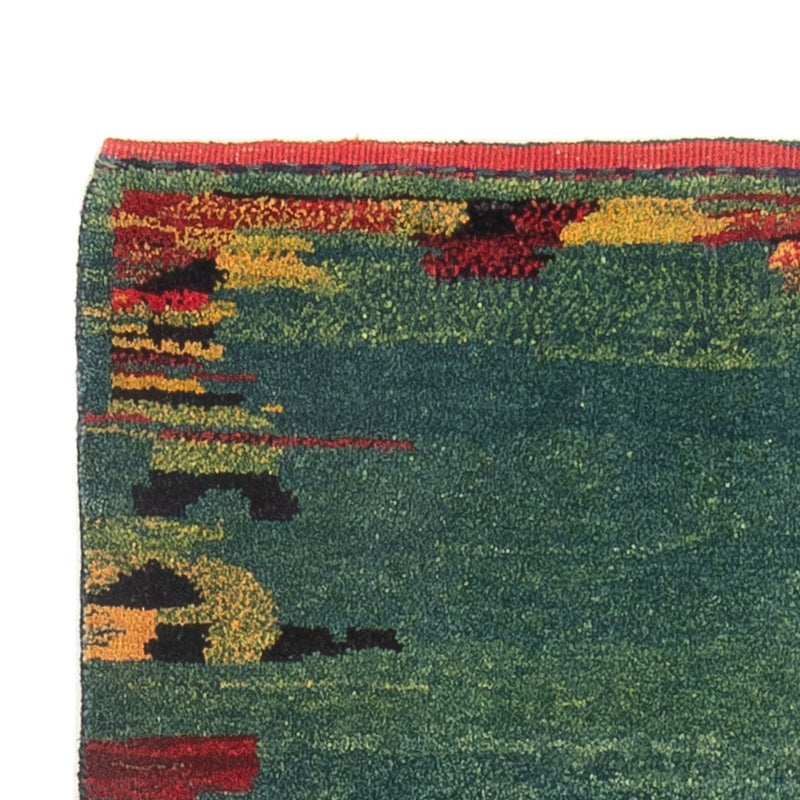 Alfombra de pasillo Alfombra Gabbeh - Persa - 218 x 87 cm - multicolor