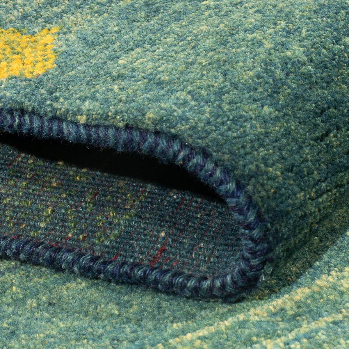 Alfombra de pasillo Alfombra Gabbeh - Persa - 218 x 87 cm - multicolor