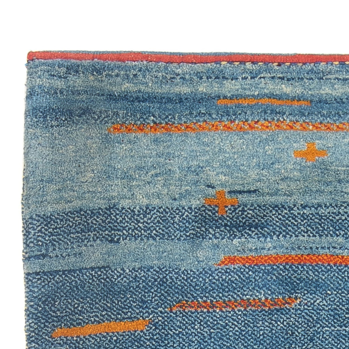 Gabbeh persa Alfombra 90x193cm - Perserteppich Wollteppich