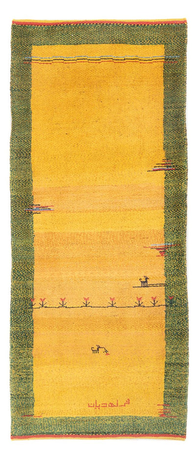 Gabbeh persa Alfombra 83x196cm - Perserteppich Wollteppich