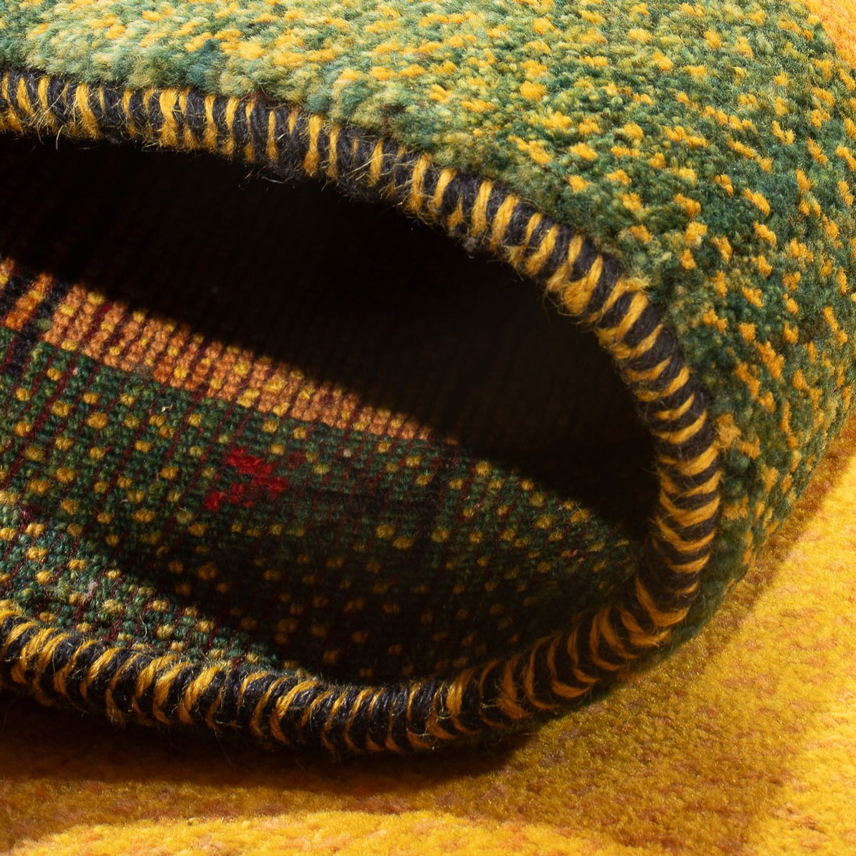 Alfombra de pasillo Alfombra Gabbeh - Persa - 196 x 83 cm - multicolor