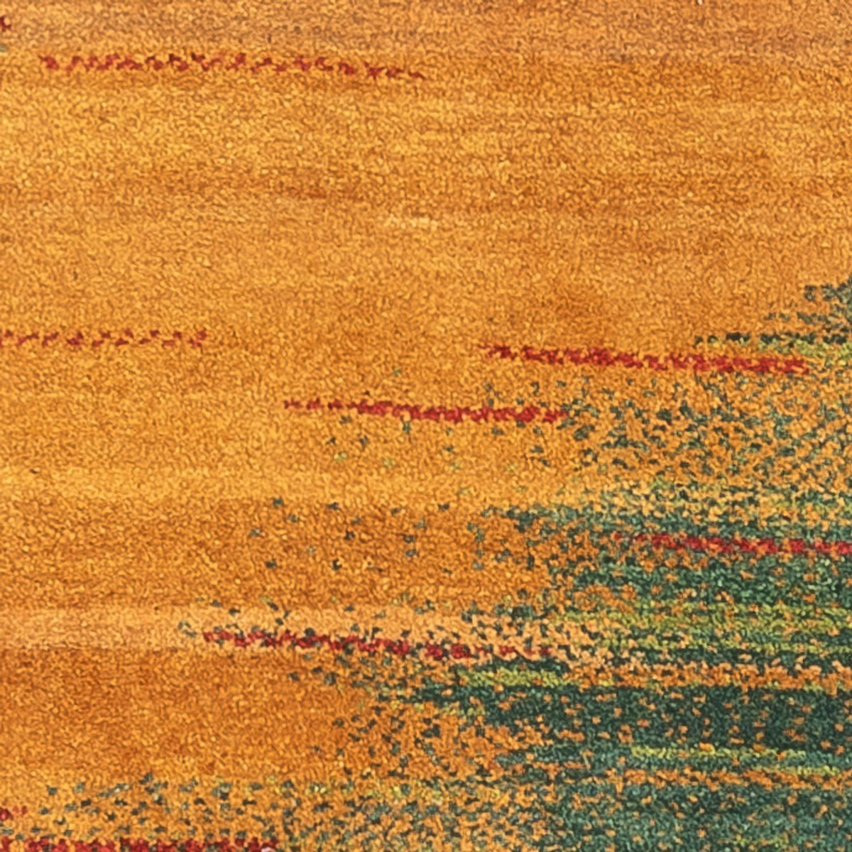 Alfombra de pasillo Alfombra Gabbeh - Persa - 186 x 71 cm - multicolor