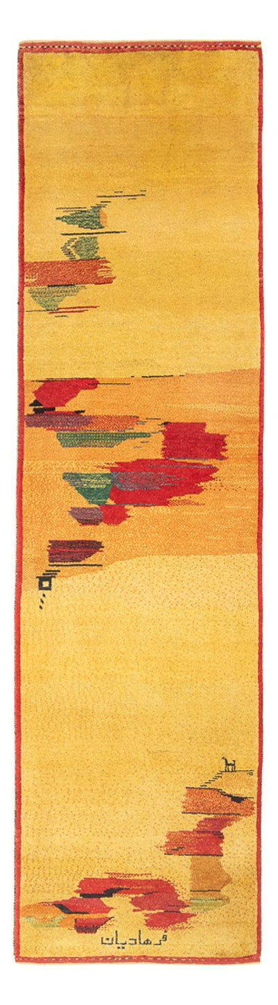 Gabbeh persa Alfombra 84x288cm - Perserteppich Wollteppich