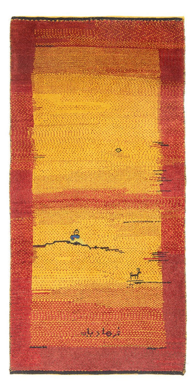 Gabbeh persa Alfombra 88x188cm - Perserteppich Wollteppich