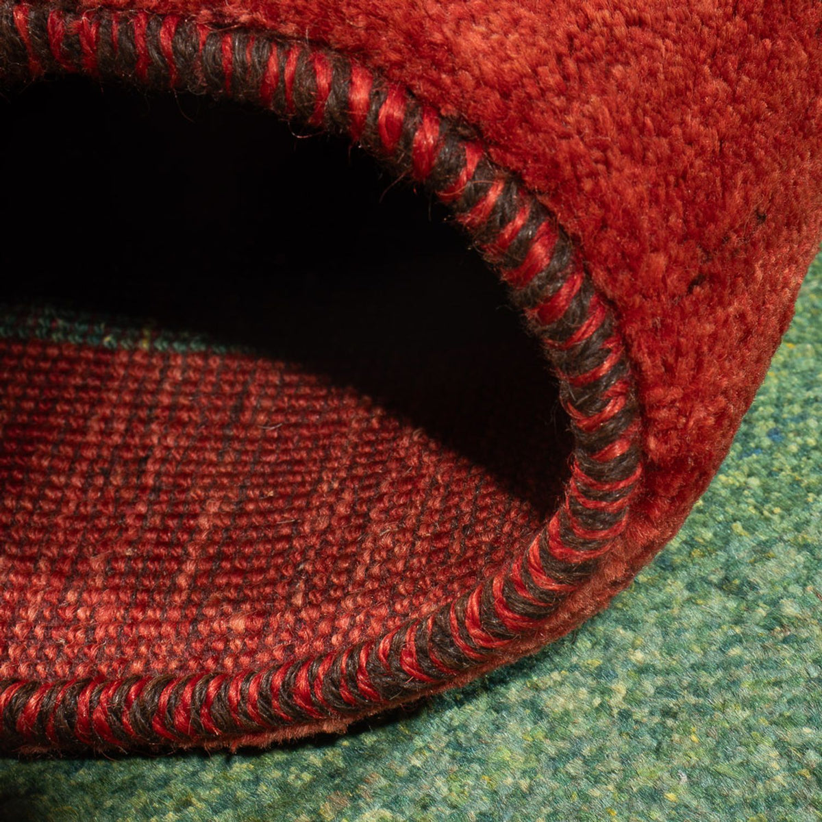 Alfombra de pasillo Alfombra Gabbeh - Persa - 183 x 77 cm - multicolor