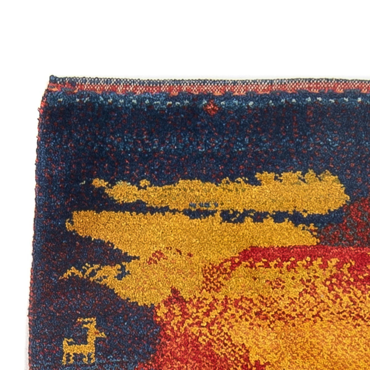 Gabbeh persa Alfombra 80x212cm - Perserteppich Wollteppich