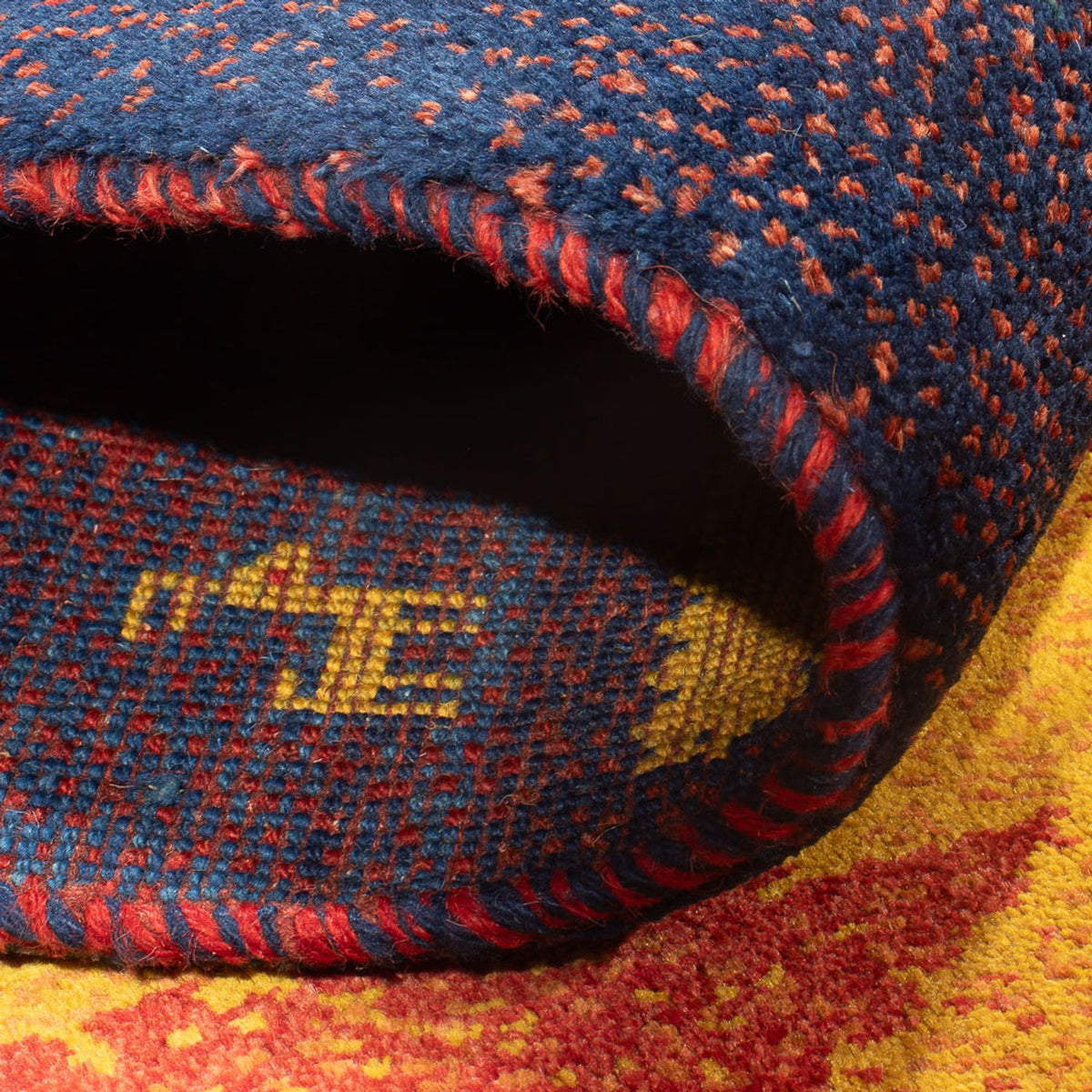 Alfombra de pasillo Alfombra Gabbeh - Persa - 212 x 80 cm - multicolor