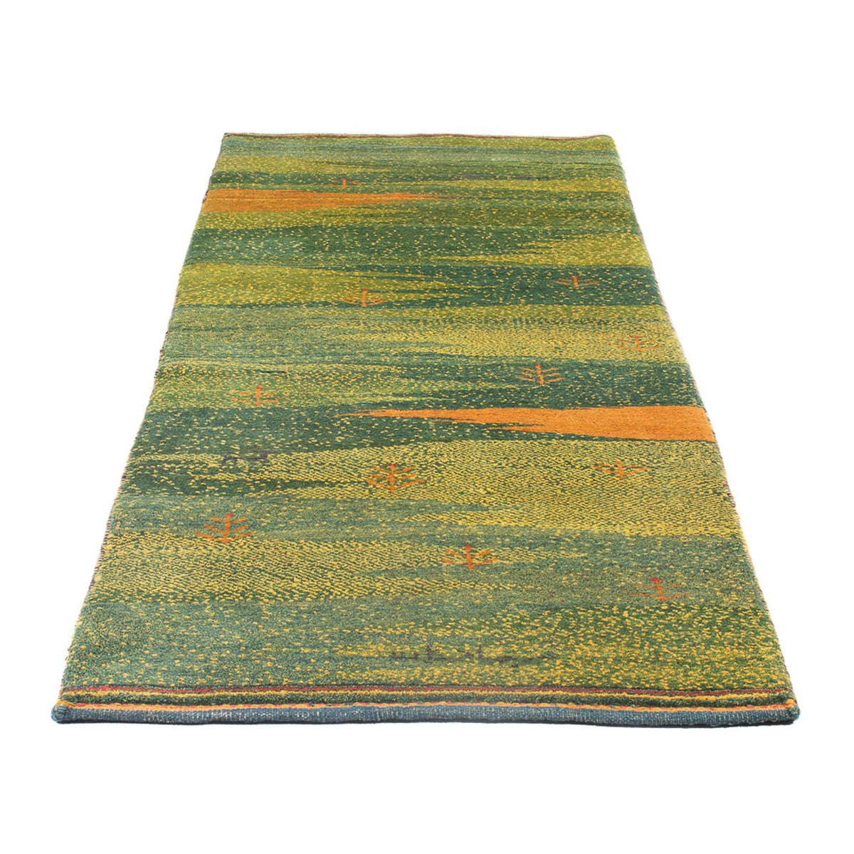 Alfombra de pasillo Alfombra Gabbeh - Persa - 220 x 82 cm - multicolor
