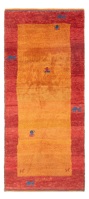 Alfombra de pasillo Alfombra Gabbeh - Persa - 177 x 72 cm - multicolor
