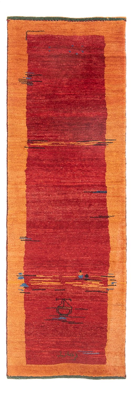 Alfombra de pasillo Alfombra Gabbeh - Persa - 220 x 70 cm - multicolor
