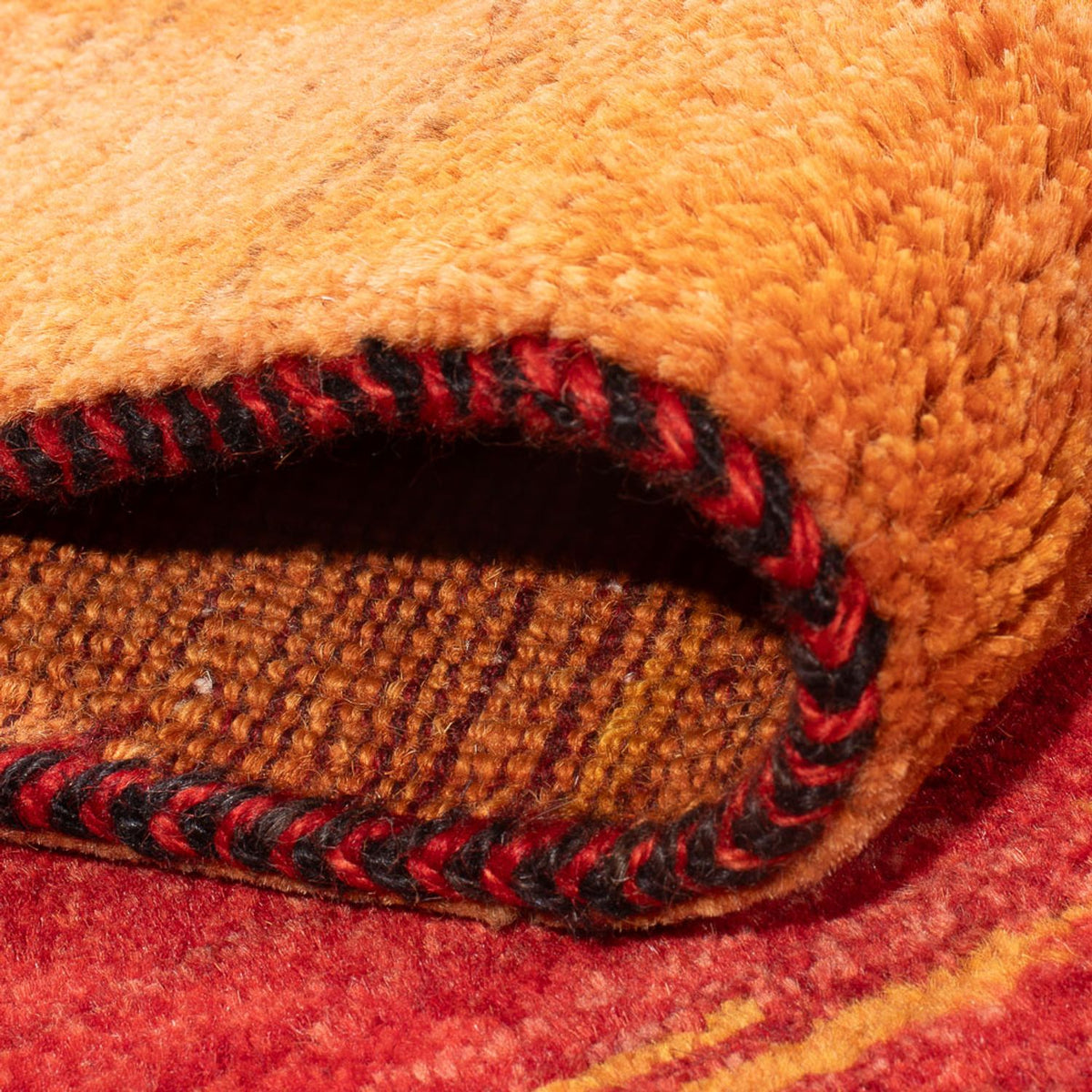 Alfombra de pasillo Alfombra Gabbeh - Persa - 220 x 70 cm - multicolor