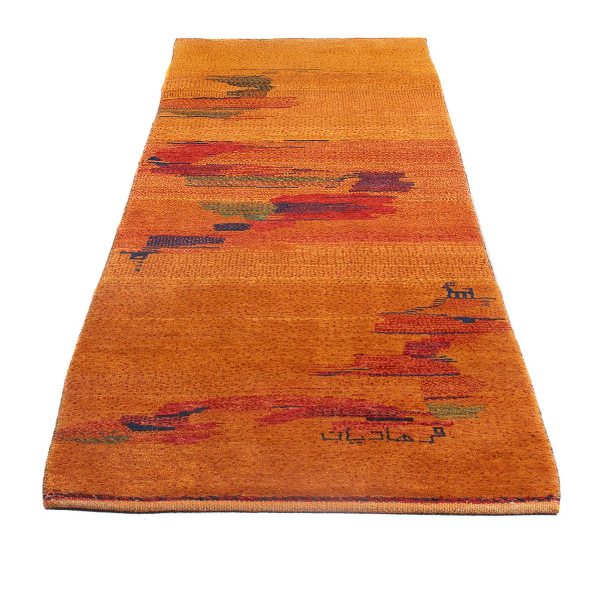 Alfombra de pasillo Alfombra Gabbeh - Persa - 285 x 83 cm - multicolor