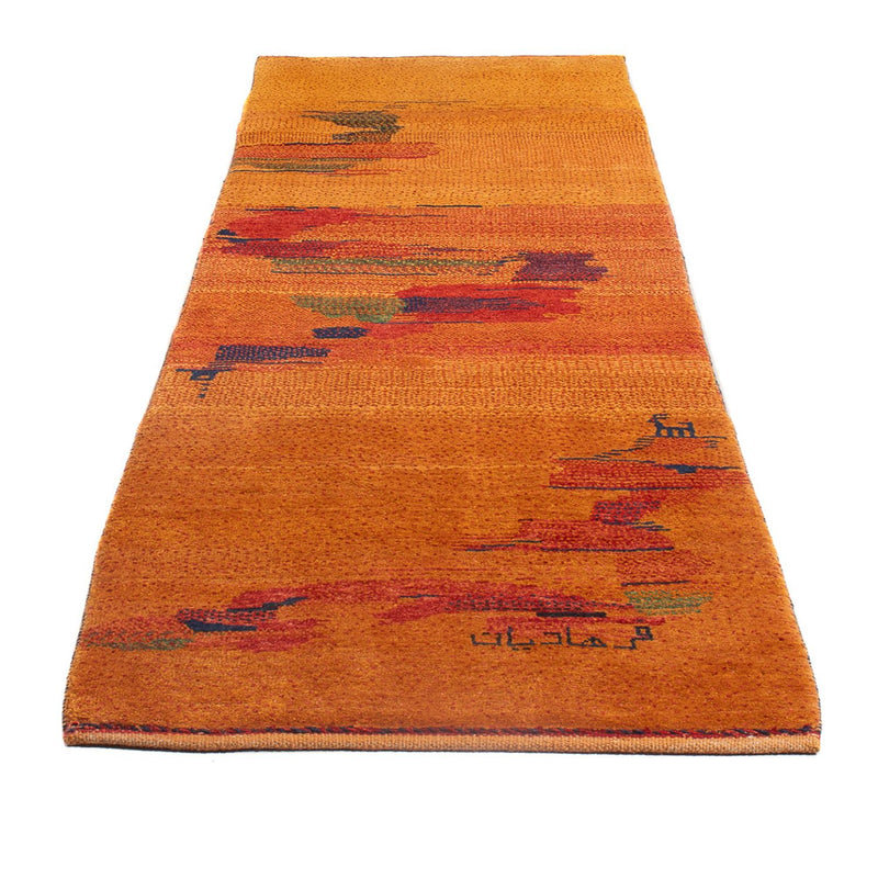 Alfombra de pasillo Alfombra Gabbeh - Persa - 285 x 83 cm - multicolor