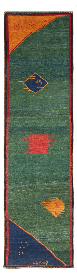 Alfombra de pasillo Alfombra Gabbeh - Persa - 265 x 72 cm - multicolor