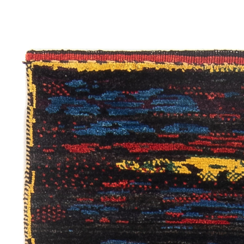 Alfombra de pasillo Alfombra Gabbeh - Persa - 185 x 68 cm - multicolor