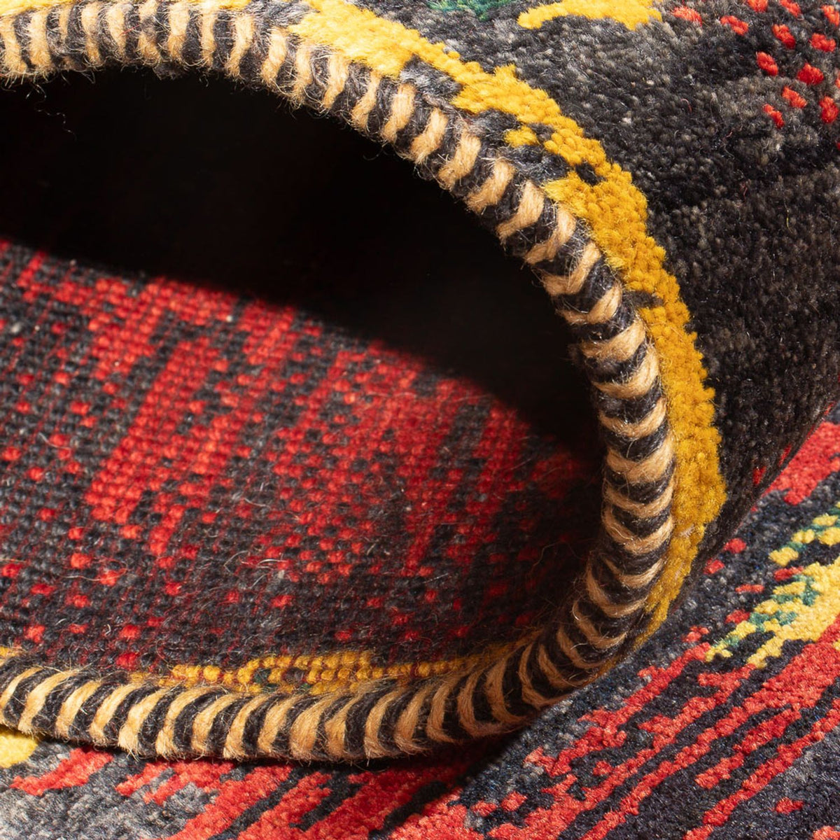 Alfombra de pasillo Alfombra Gabbeh - Persa - 185 x 68 cm - multicolor