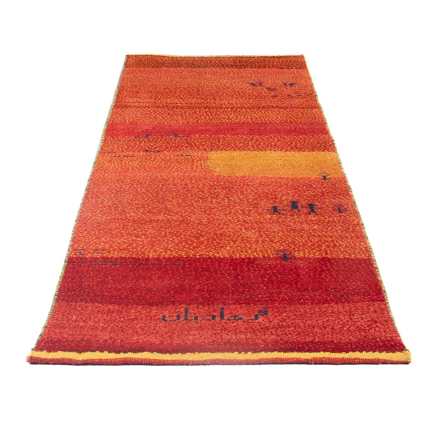 Alfombra de pasillo Alfombra Gabbeh - Persa - 237 x 84 cm - multicolor