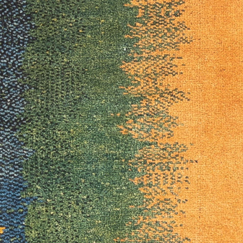 Alfombra de pasillo Alfombra Gabbeh - Persa - 202 x 68 cm - multicolor