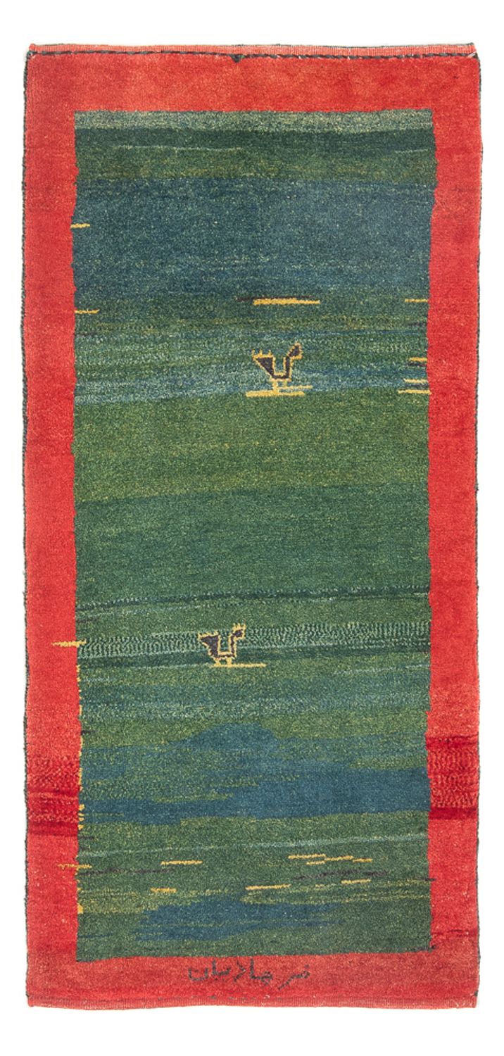 Alfombra de pasillo Alfombra Gabbeh - Persa - 178 x 82 cm - multicolor