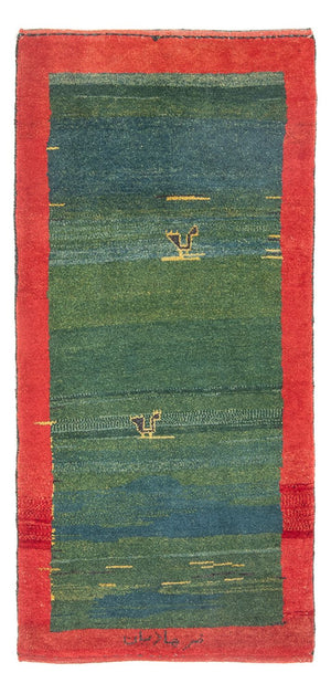 Alfombra de pasillo Alfombra Gabbeh - Persa - 178 x 82 cm - multicolor