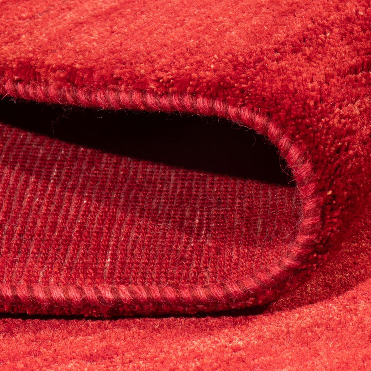 Alfombra Gabbeh - Persa - 246 x 176 cm - rojo