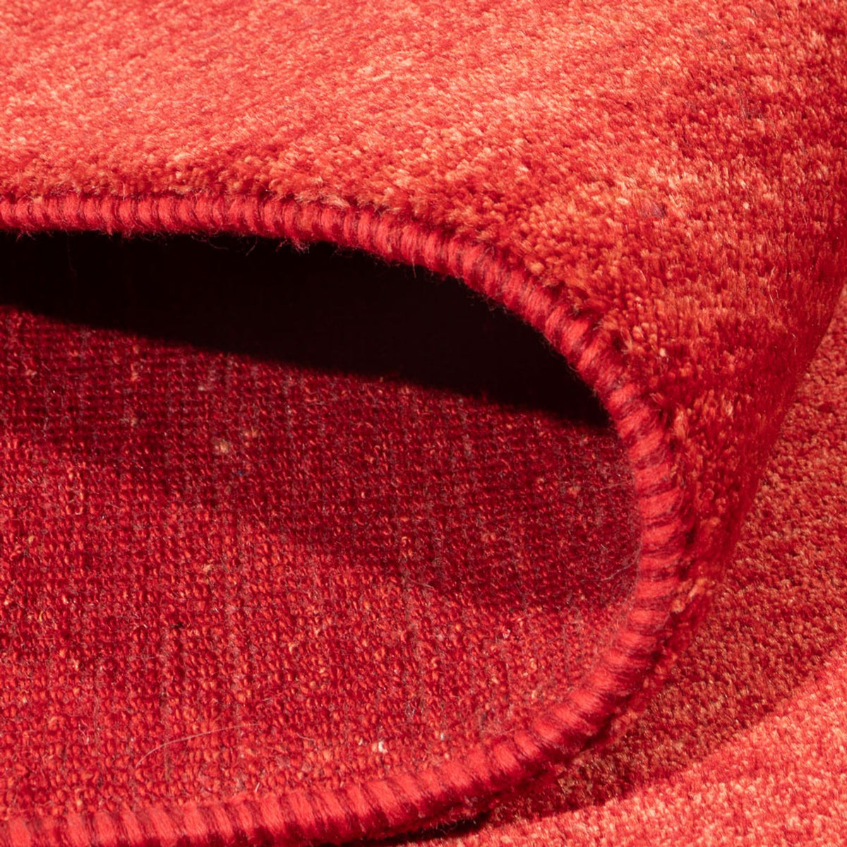 Alfombra Gabbeh - Persa - 243 x 175 cm - rojo