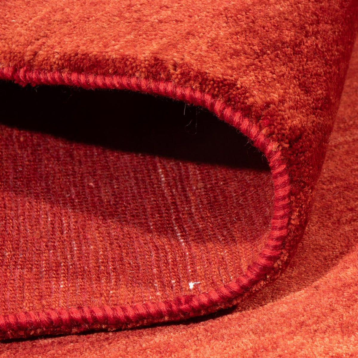 Alfombra Gabbeh - Persa - 251 x 176 cm - rojo