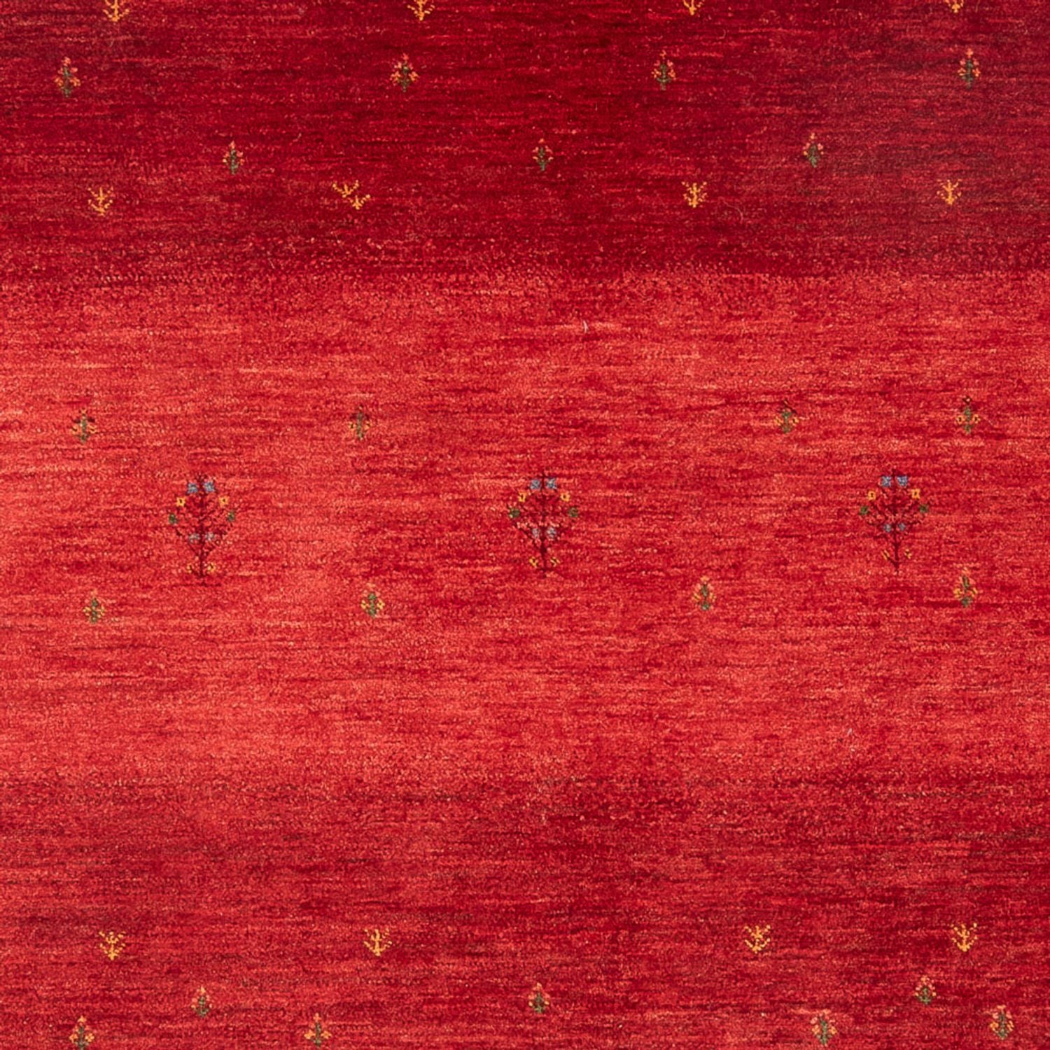 Alfombra Gabbeh - Loribaft Persa - 257 x 173 cm - rojo