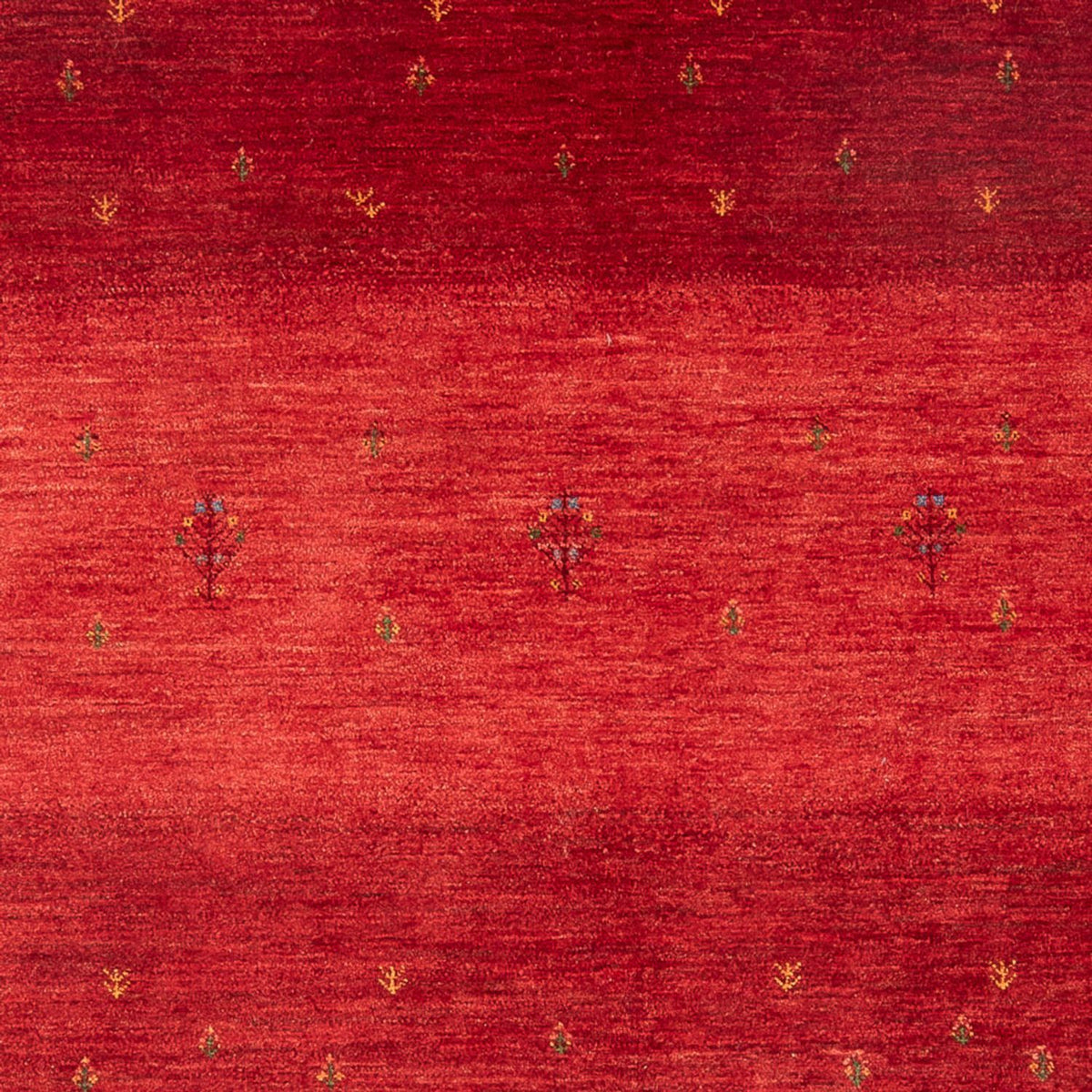 Alfombra Gabbeh - Loribaft Persa - 257 x 173 cm - rojo