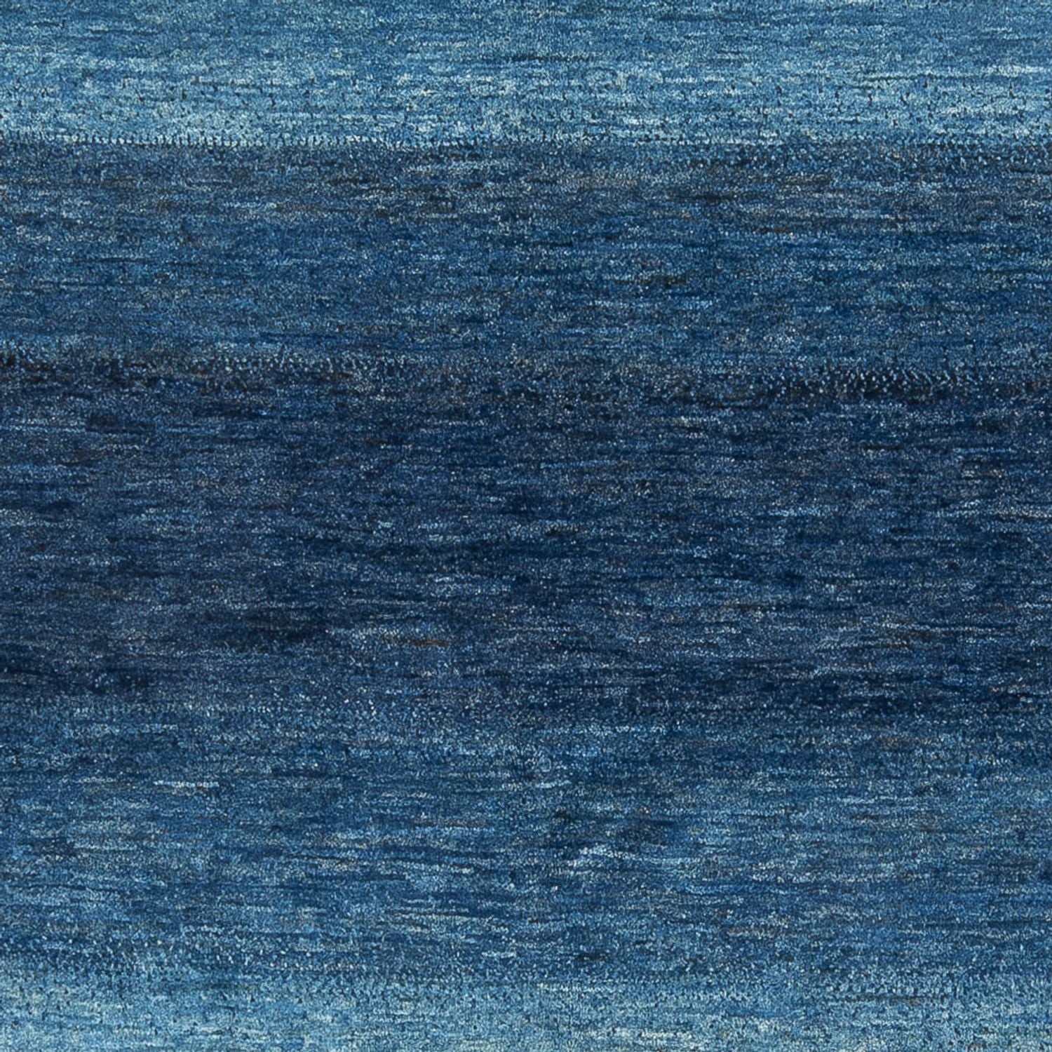 Alfombra Gabbeh - Loribaft Persa - 225 x 186 cm - azul marino
