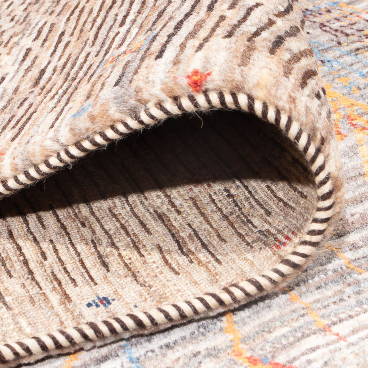 Alfombra Gabbeh - Loribaft Persa - 306 x 212 cm - multicolor