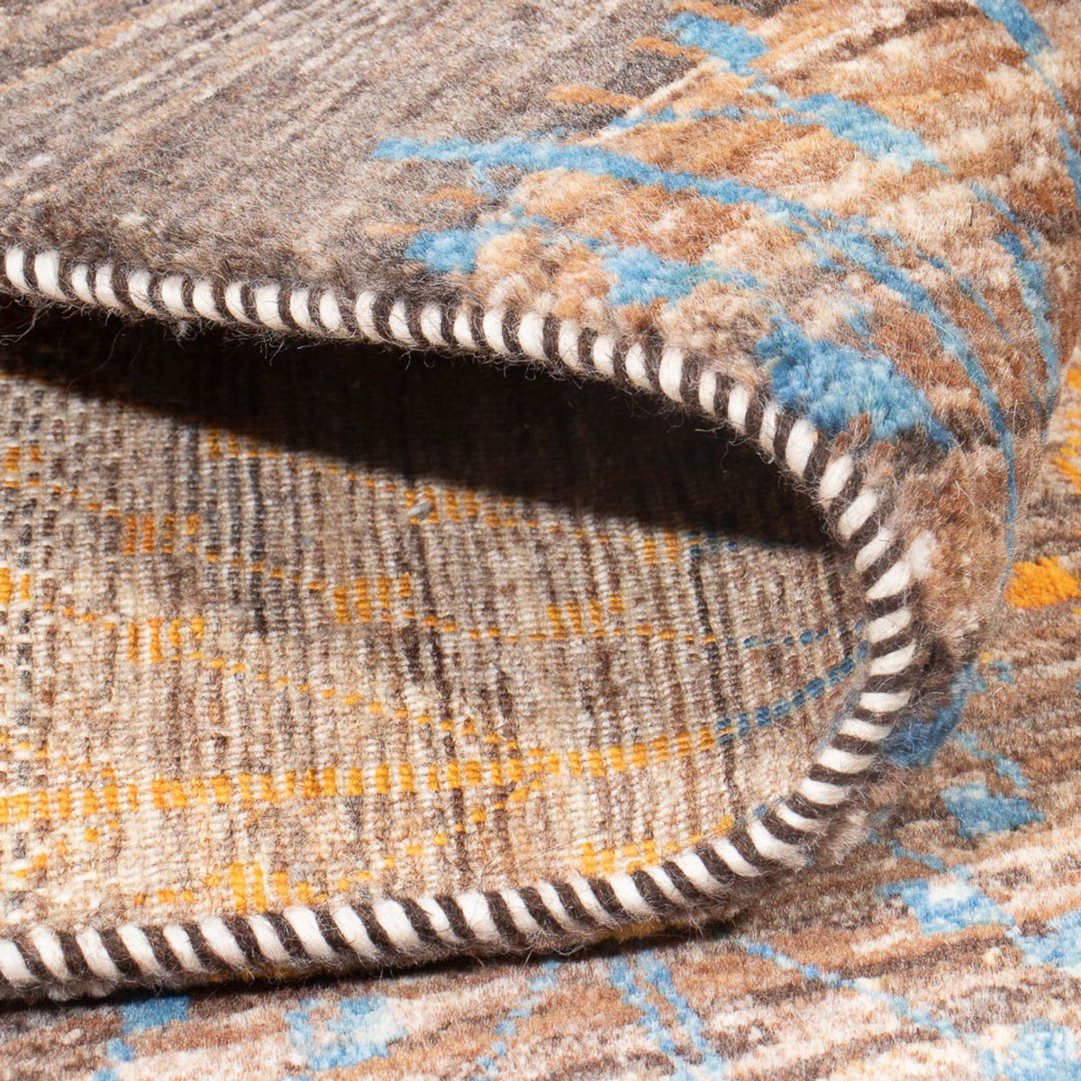 Alfombra Gabbeh - Loribaft Persa - 218 x 154 cm - multicolor