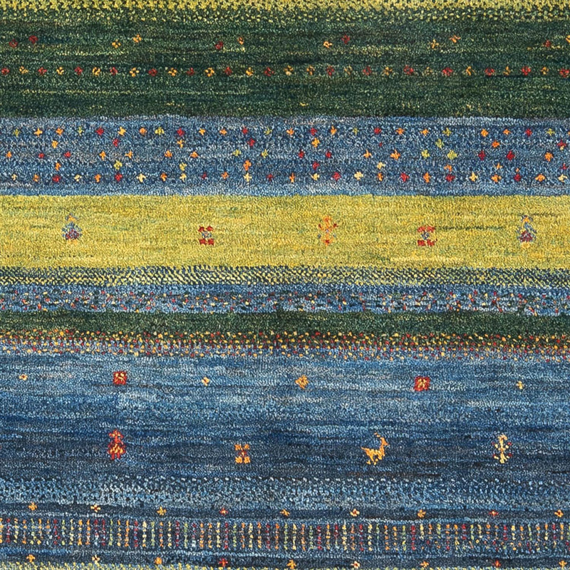 Alfombra Gabbeh - Loribaft Persa - 197 x 130 cm - multicolor