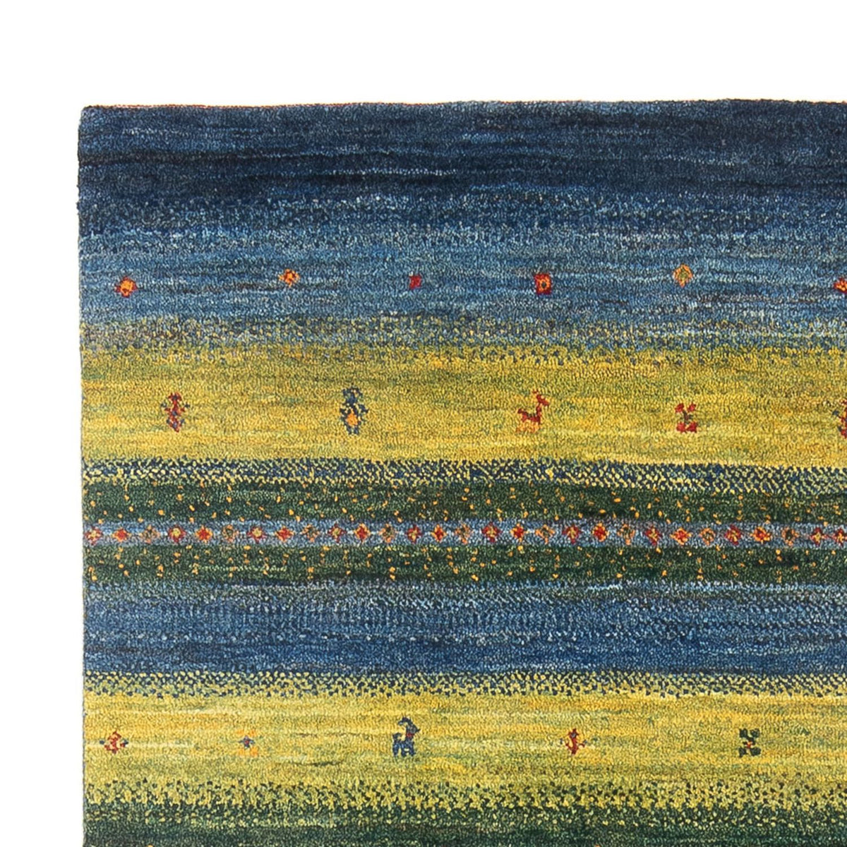 Loribaft Alfombra 130x197cm - Perserteppich Wollteppich