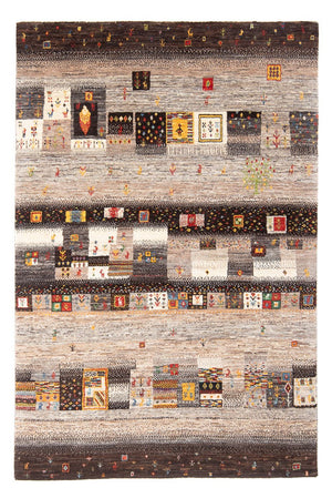 Alfombra Gabbeh - Loribaft Persa - 196 x 131 cm - multicolor