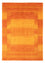 Alfombra Gabbeh - Loribaft Persa - 209 x 155 cm - naranja