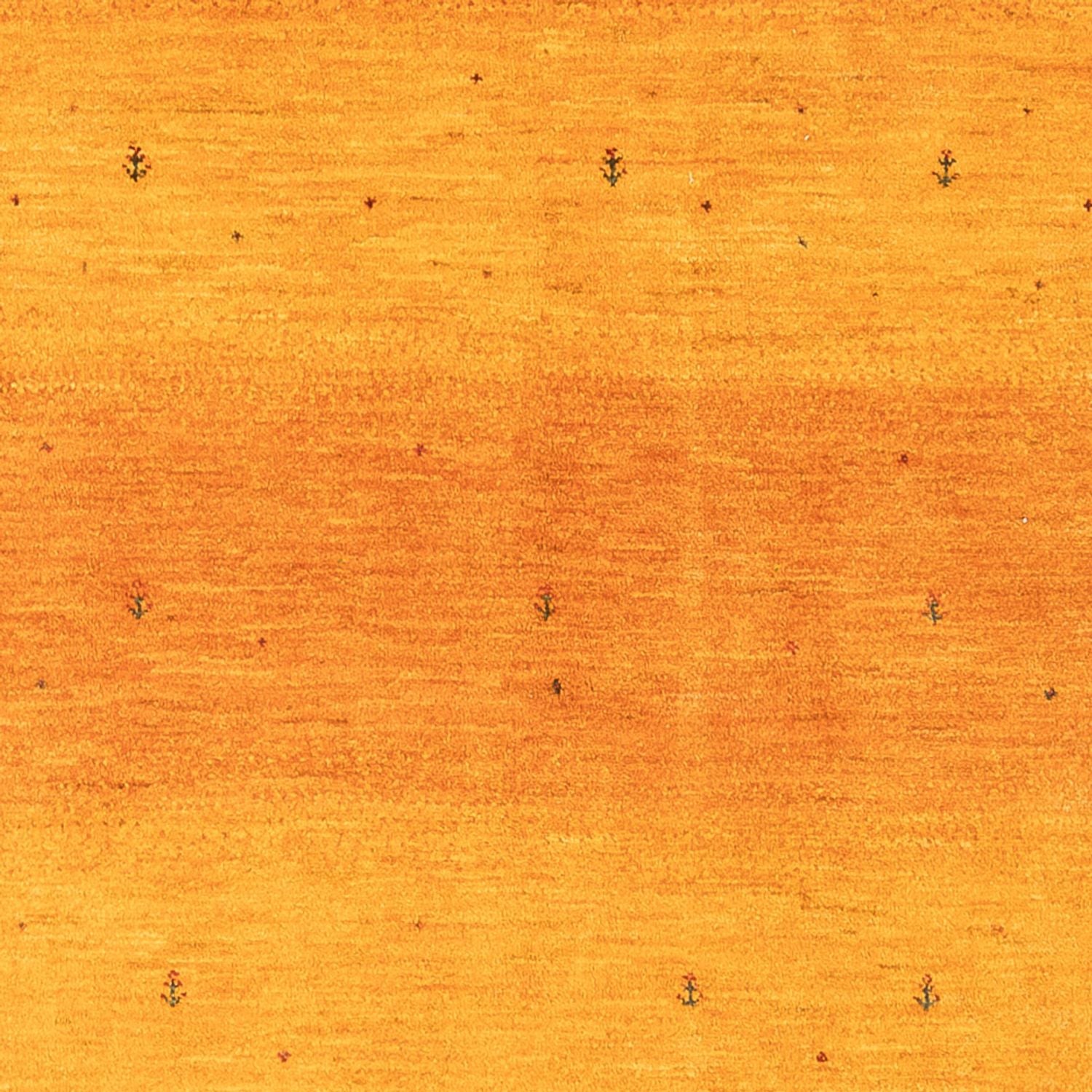Alfombra Gabbeh - Loribaft Persa - 209 x 155 cm - naranja
