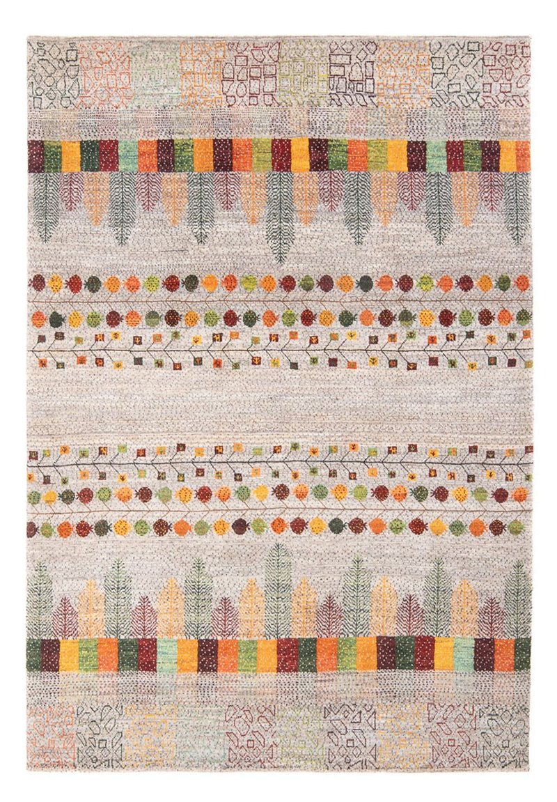 Alfombra Gabbeh - Loribaft Persa - 215 x 152 cm - multicolor