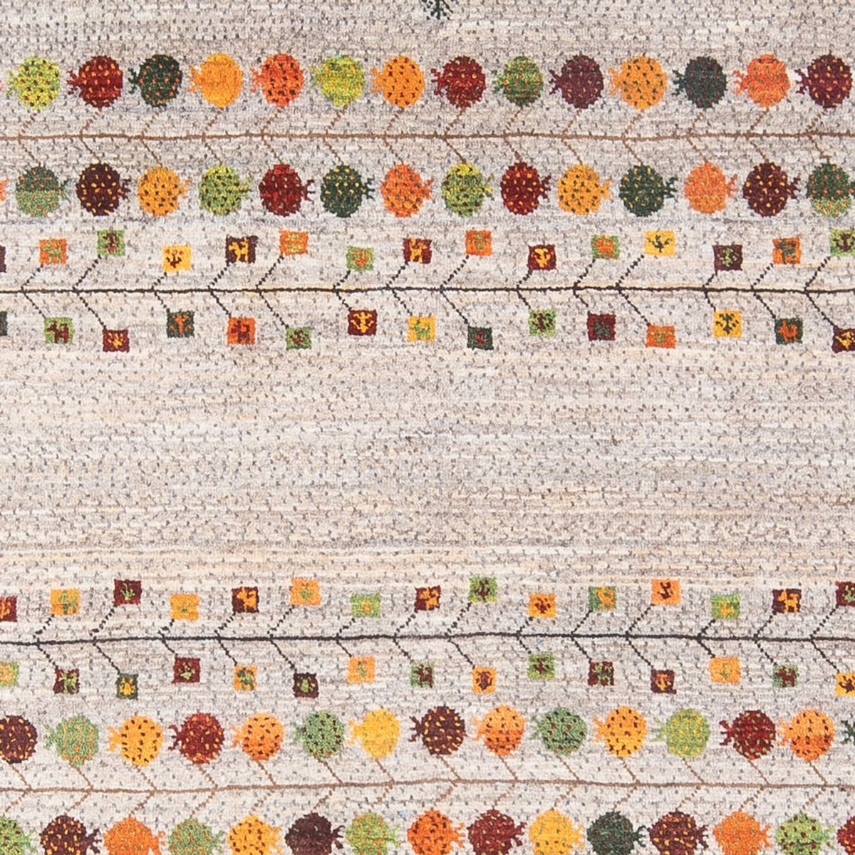 Alfombra Gabbeh - Loribaft Persa - 215 x 152 cm - multicolor