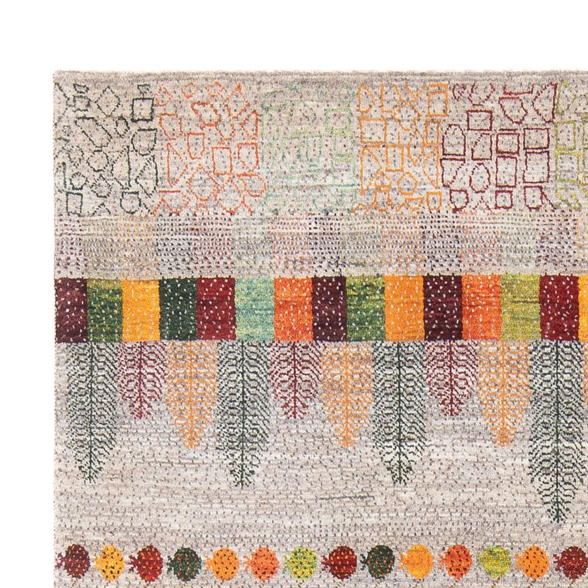 Loribaft Alfombra 152x215cm - Perserteppich Wollteppich
