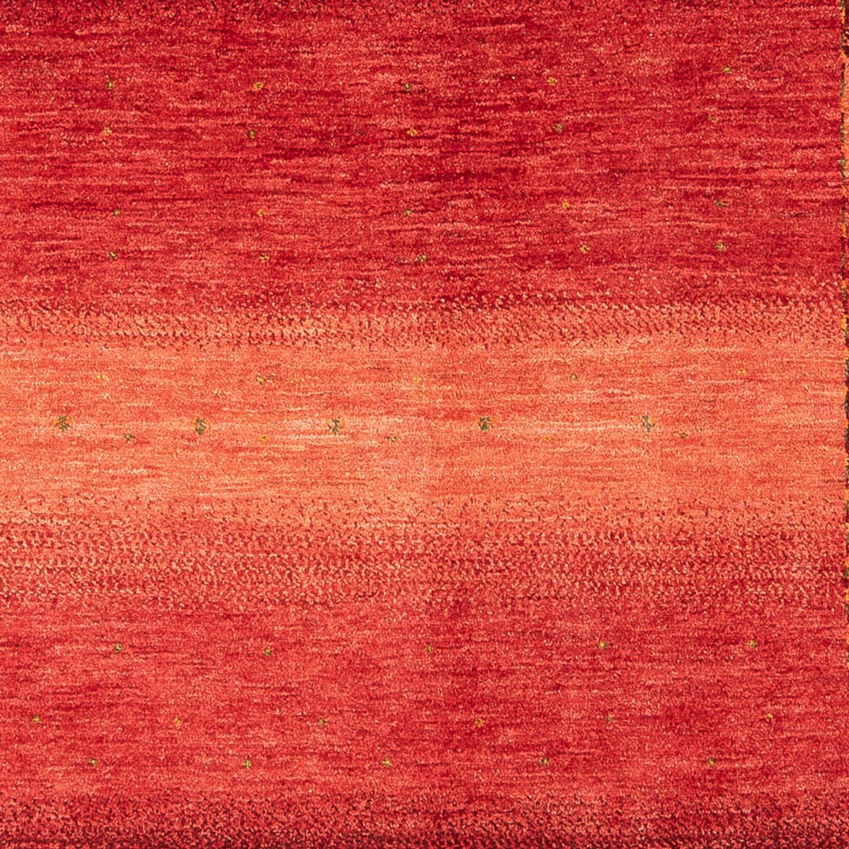 Alfombra Gabbeh - Loribaft Persa - 208 x 157 cm - rojo claro