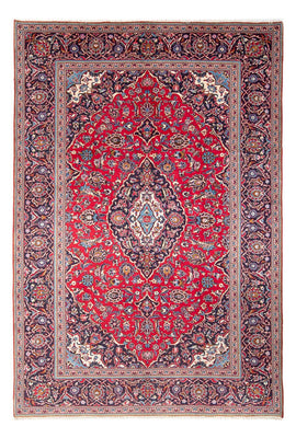 Alfombra persa - Keshan - 290 x 194 cm - rojo