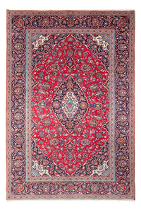 Alfombra persa - Keshan - 290 x 194 cm - rojo