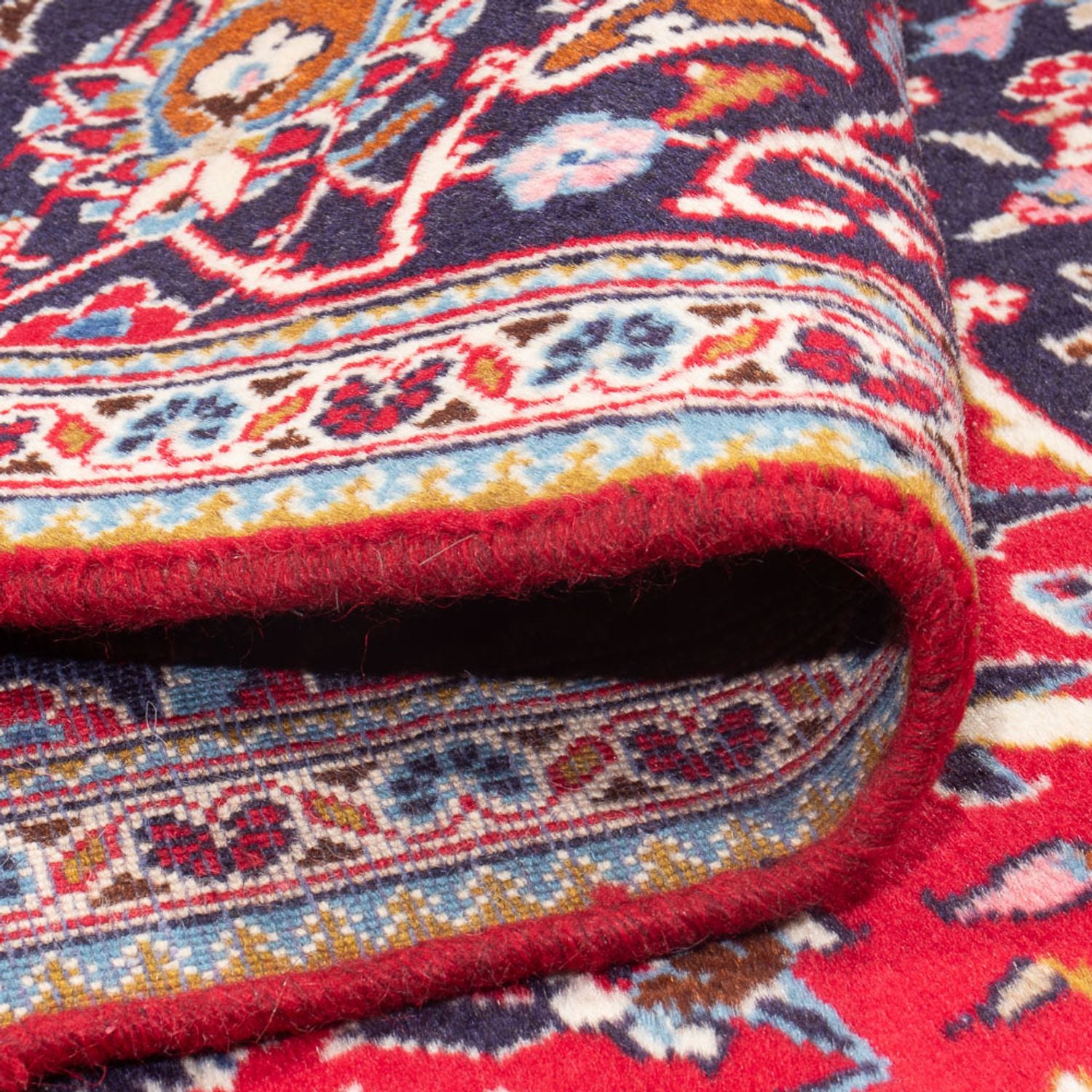 Alfombra persa - Keshan - 290 x 194 cm - rojo