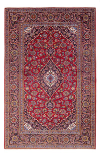 Alfombra persa - Keshan - 300 x 200 cm - rojo