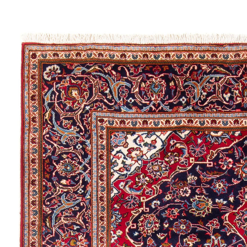 Alfombra persa - Keshan - 300 x 200 cm - azul oscuro