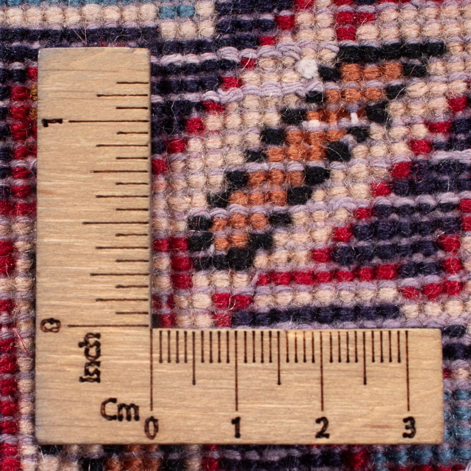 Alfombra persa - Keshan - 300 x 200 cm - azul oscuro