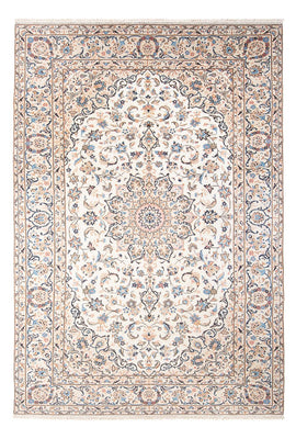 Alfombra persa - Keshan - 293 x 195 cm - crema