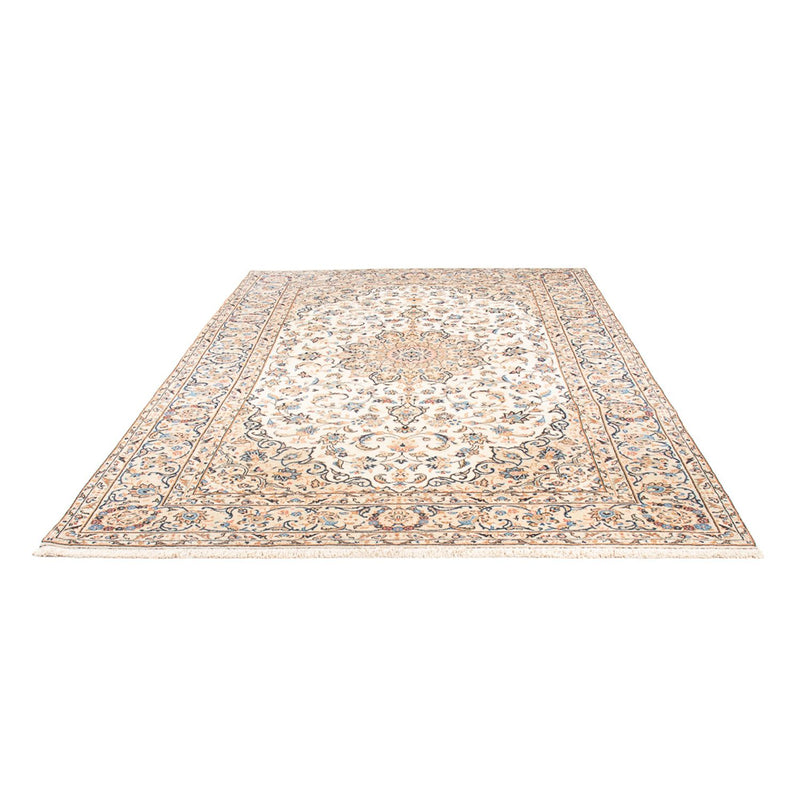 Alfombra persa - Keshan - 293 x 195 cm - crema