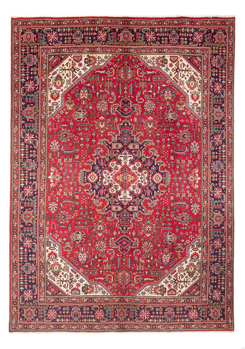 Alfombra persa - Tabriz - 285 x 197 cm - rojo